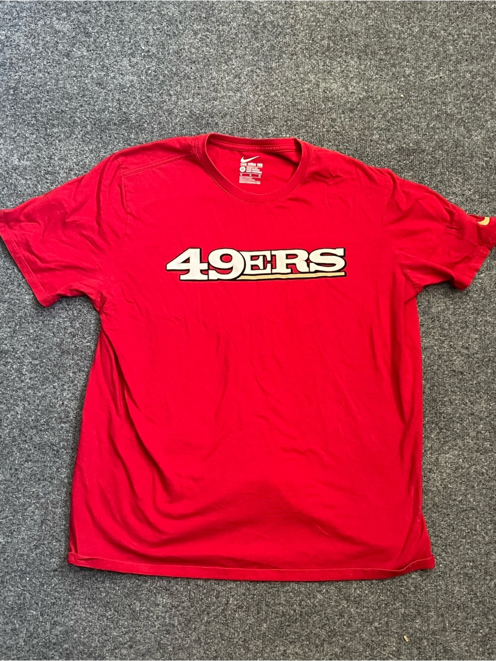Nike San Francisco 49ers Shirt, XL